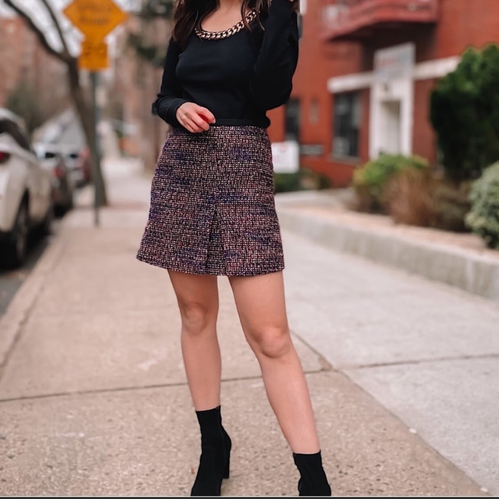 H&M Tweed Skirt EUC